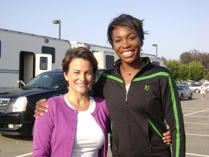 EA Sports Commercial Shoot with Venus Williams.