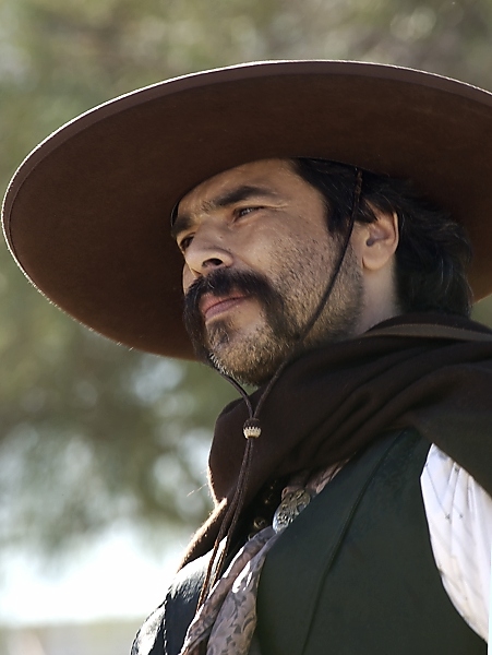 Miguel Corona, Actor, Producer, owner of Southwest Pistolero Productions.
