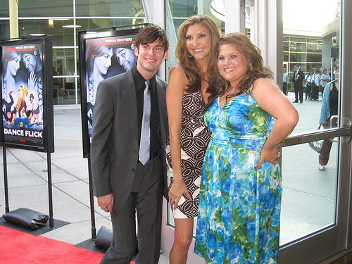 Chelsea Makela with Co Stars Heather McDonald & Brennan Hillard