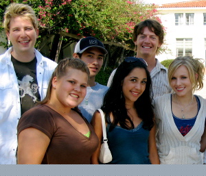 On Set of Veronica Mars- 2005