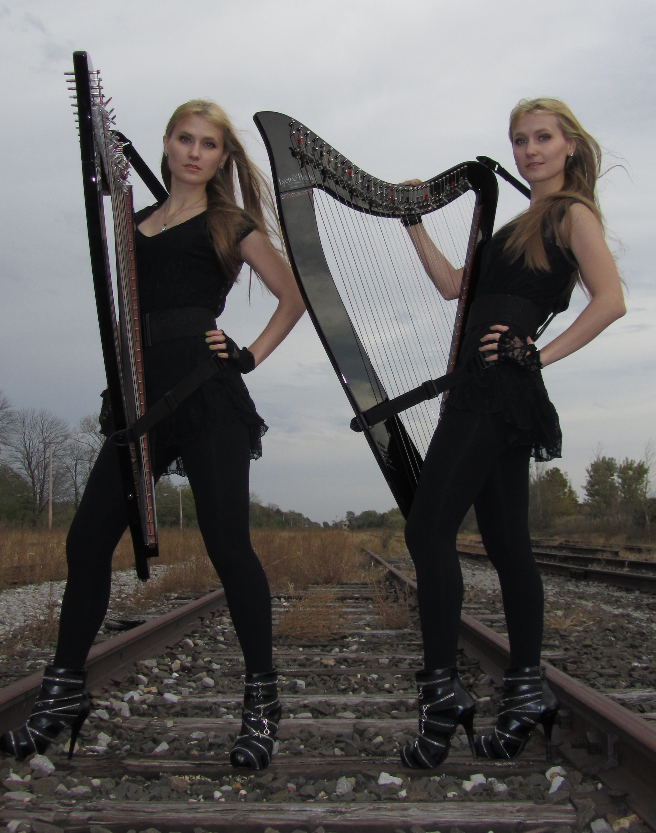 Camille and Kennerly Kitt (The Harp Twins)