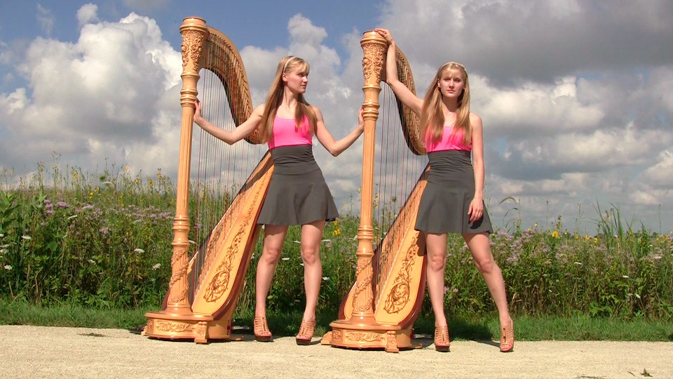 Camille and Kennerly Kitt (The Harp Twins)