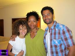 Erica Gluck and Eric Benet of 