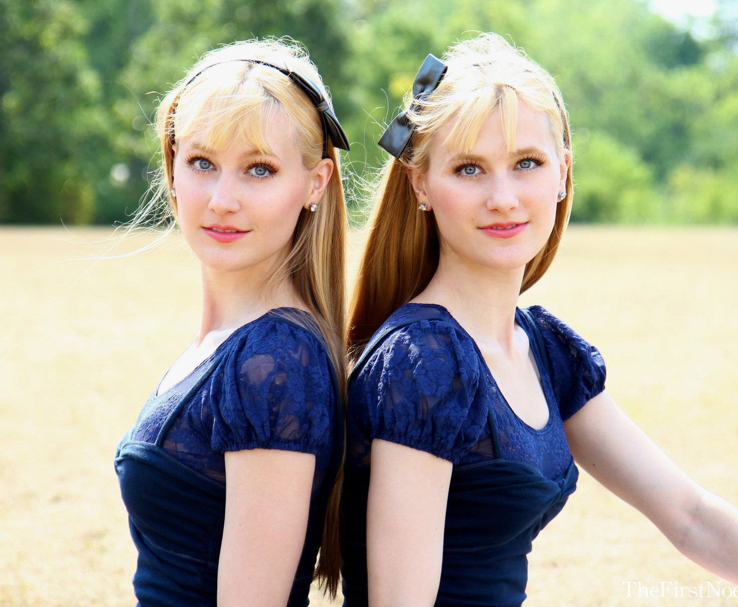 Camille and Kennerly Kitt (The Harp Twins) .
