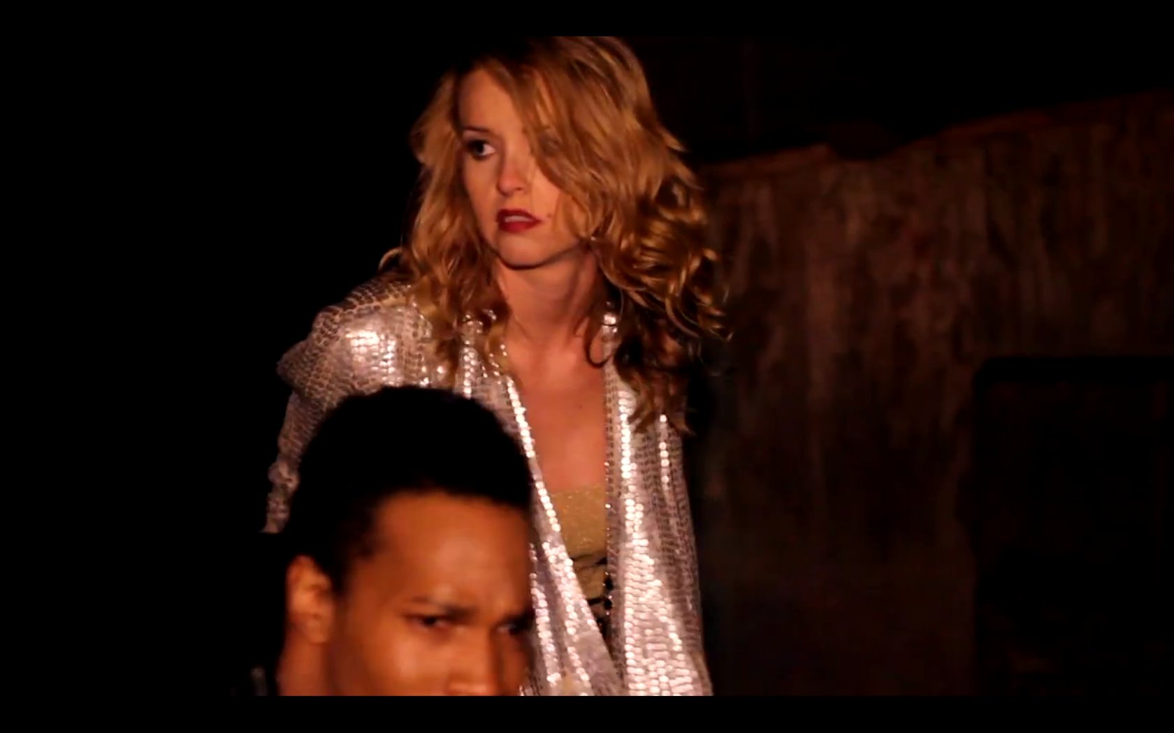 Melanie Camp in Diego Trinidad's music video for Vampire Lifestyle.