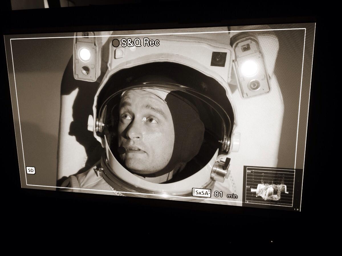 Jack playing Astronaut and real life American Hero, Dr David Wolf.