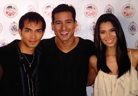 Diegodiego, Mario Lopez and Roselyn Sanchez