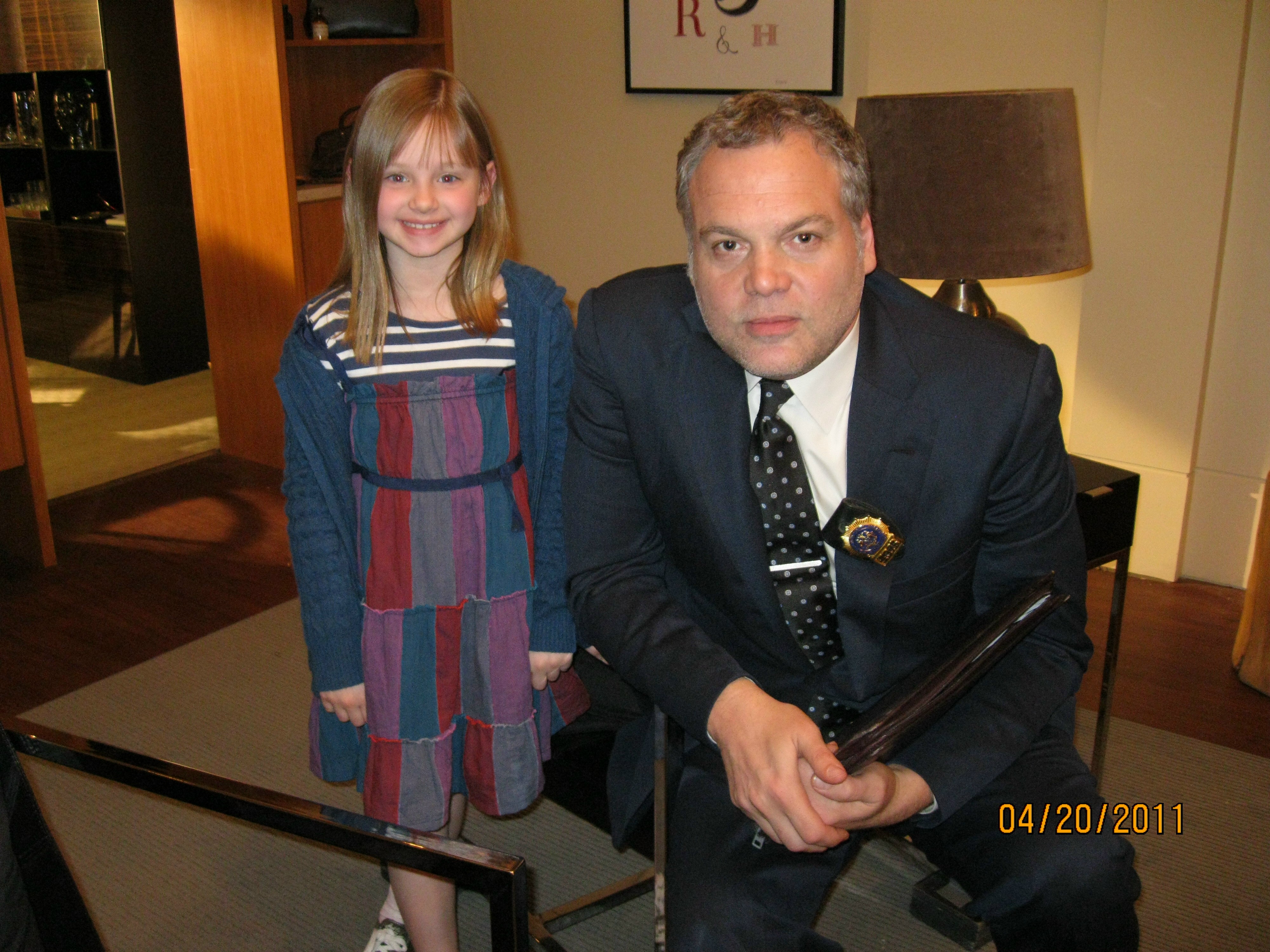 Jordyn and Vincent D'Onofrio