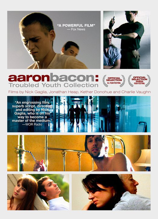 AARON BACON out on DVD in North America Jan 25th. Here is the official artwork for the DVD jacket