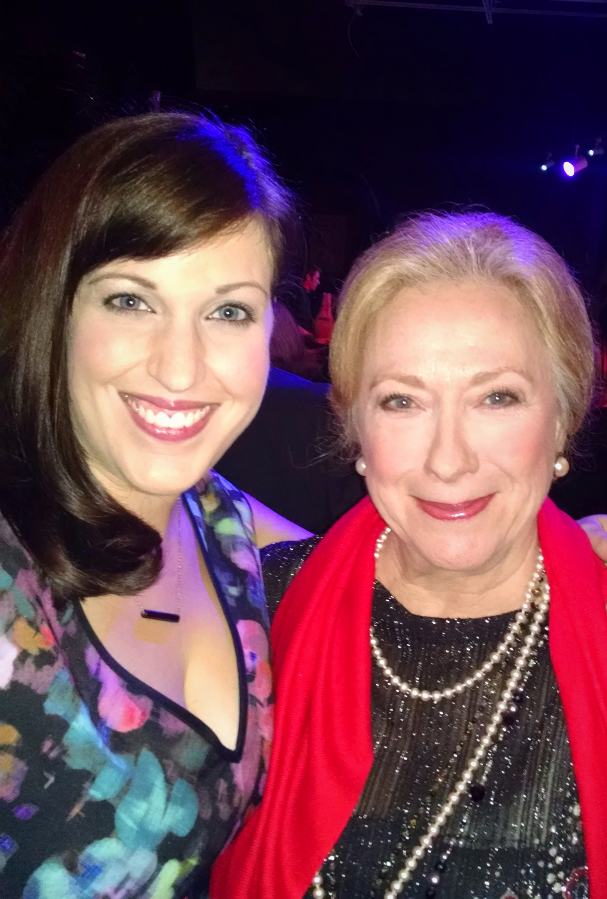 With Allison Tolman at Women in Film Topaz Awards Event.