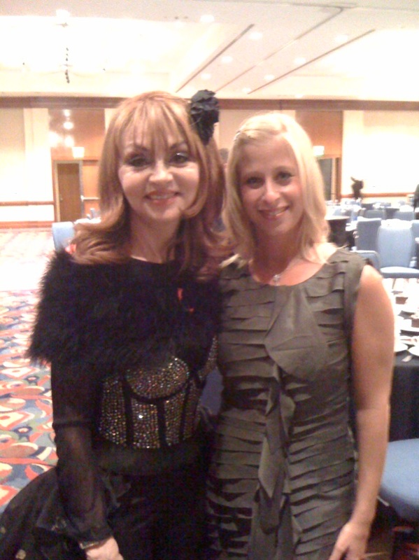 Lara with Comedian Judy Tenuta at The I.T.V. Awards