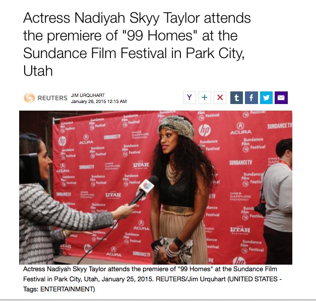 Nadiyah Skyy Taylor attends 