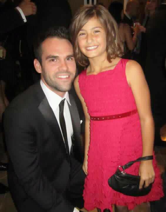 Olivia with Strings Director, Mark Dennis, at the Hollywood Film Festival