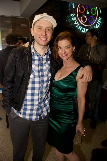 Chris Bellant and Lori Hamilton at the premiere of 