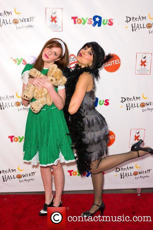 Tara Perry and Yvette Gonzalez-Nacer. 18th Annual Dream Halloween to benefit the Children Affected by Aids Foundation. Los Angeles, California - 29.10.11