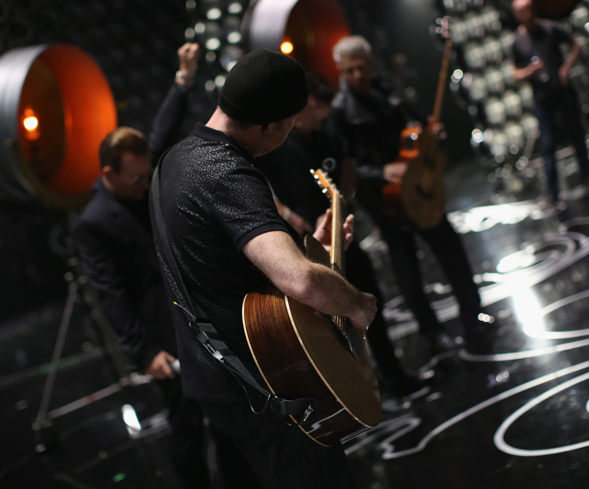 U2 at event of The Oscars (2014)