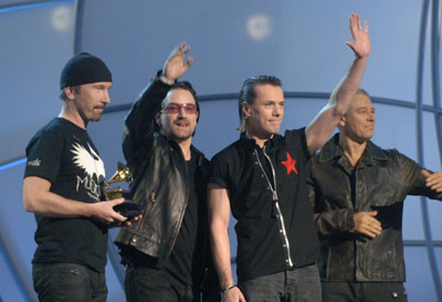 U2 at event of The 48th Annual Grammy Awards (2006)