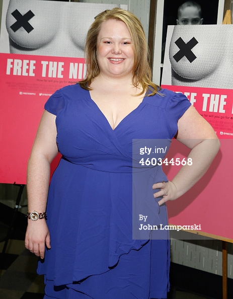 Jen Ponton at the December 11, 2014 screening of FREE THE NIPPLE at IFC Cinemas, NYC.