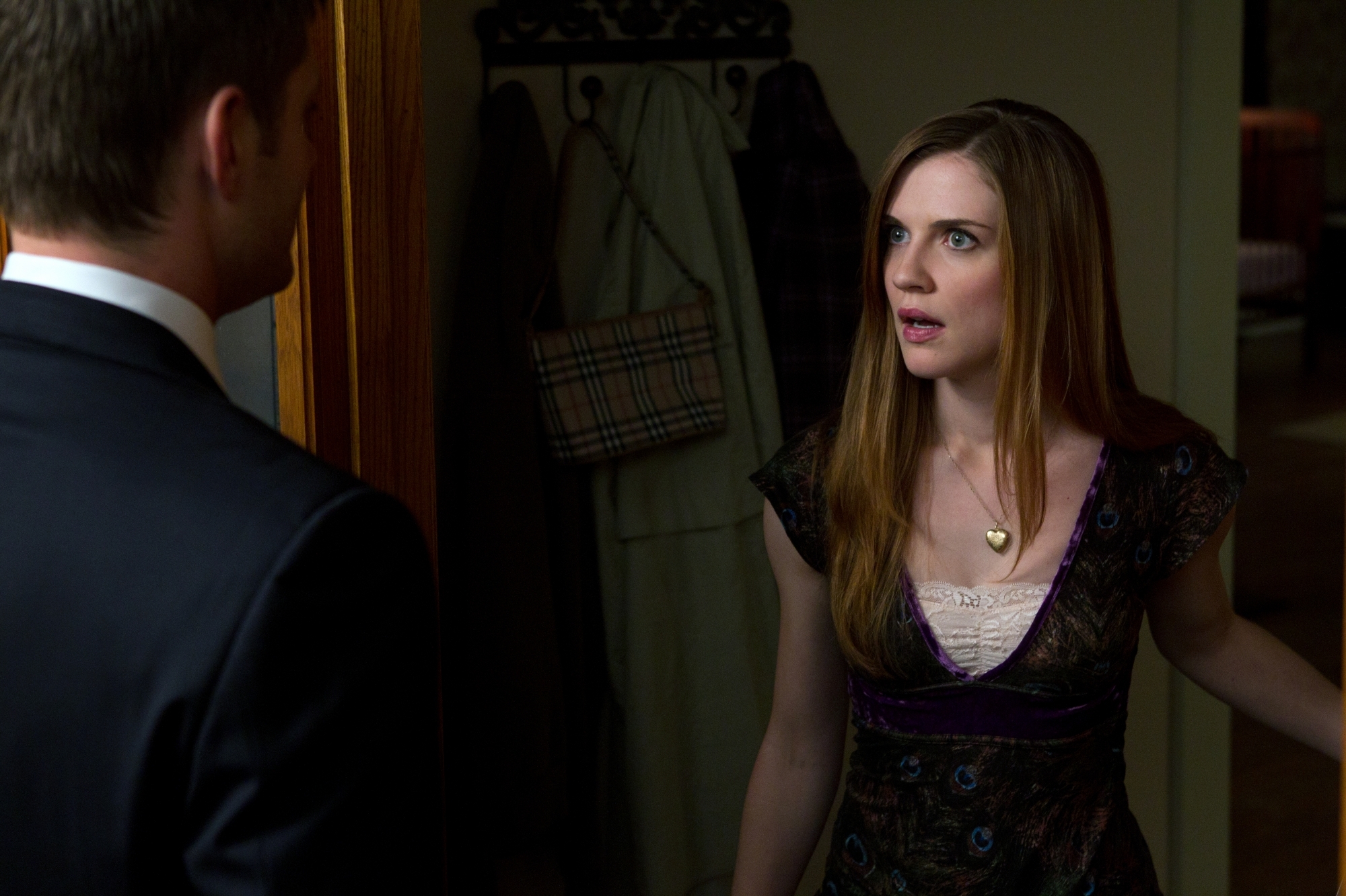 Still of Jensen Ackles and Sara Canning in Supernatural (2005)