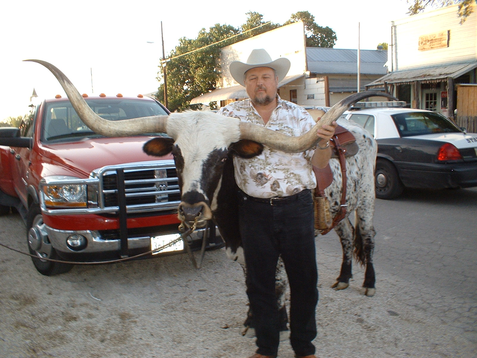 Mike Murehead and Oreo, Bandera, Texas