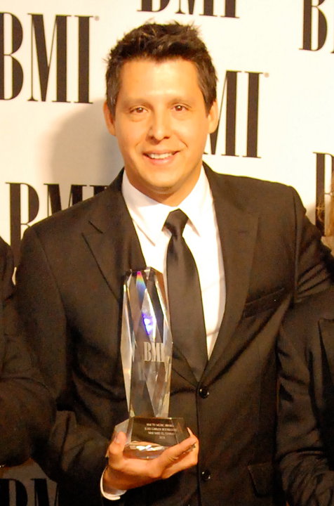 Juan Carlos Rodríguez, BMI Film & TV Award recipient (Beverly Hills, May 2010)