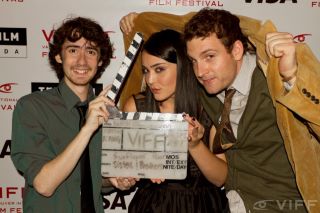 James Kot, Beatrice King, and Amitai Marmorstein at Vancouver International Film Festival, 2011.