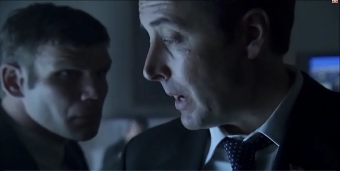 Michael Giel and Jonathan Higgins, in a scene from XIII: The Movie, part II