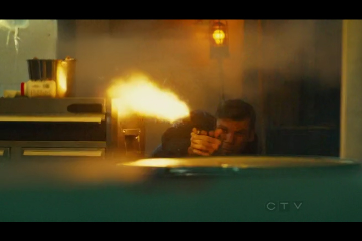 Michael Giel, portraying an armed assassin in season 5 of 