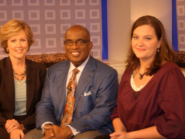 Geralin with Al Roker on The Today Show