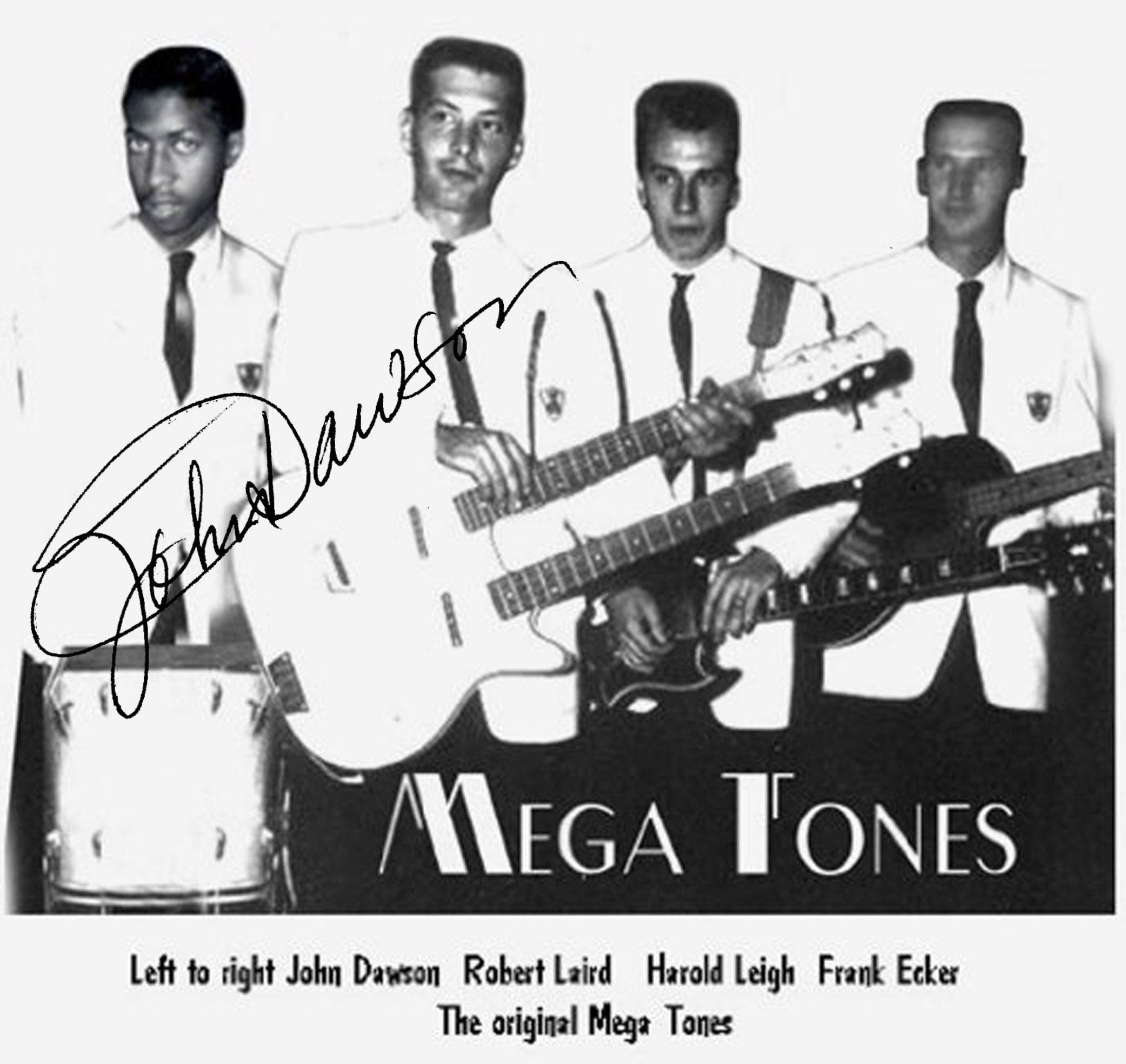 The Original MegaTones John Dawson Robert Laird Harold Leigh Frank Ecker 1962