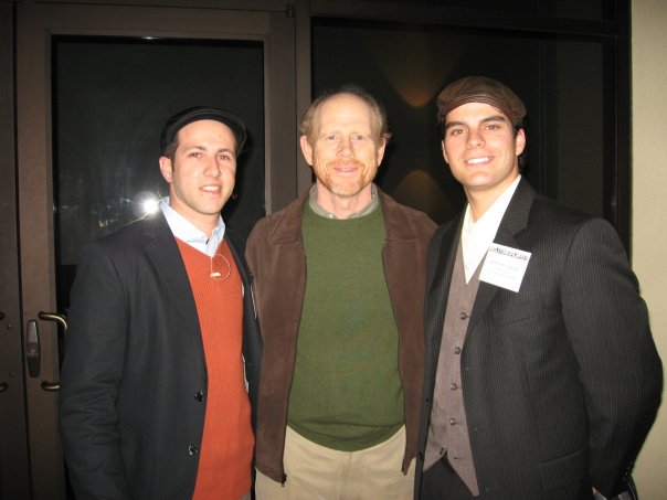 Michael Campo, Ron Howard & Jeffrey Azize at the screening of The Human Experience at the REELSTORIES Film Fest in Malibu.