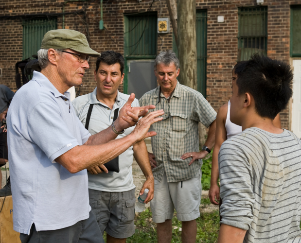 Still of Clint Eastwood and Bee Vang in Gran Torino (2008)