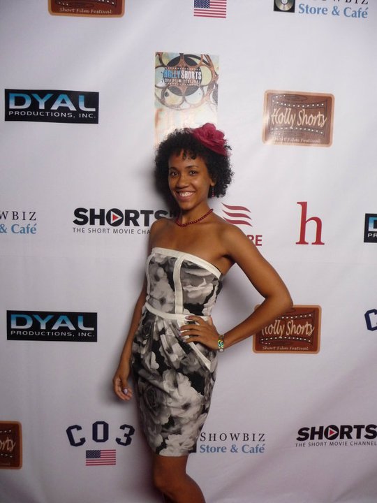 Elesia Marie at the Hollyshorts Film Festival