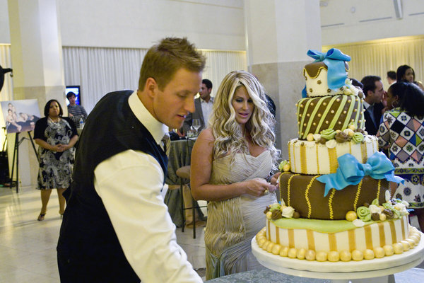 Still of Kim Zolciak-Biermann and Kroy Biermann in The Real Housewives of Atlanta (2008)