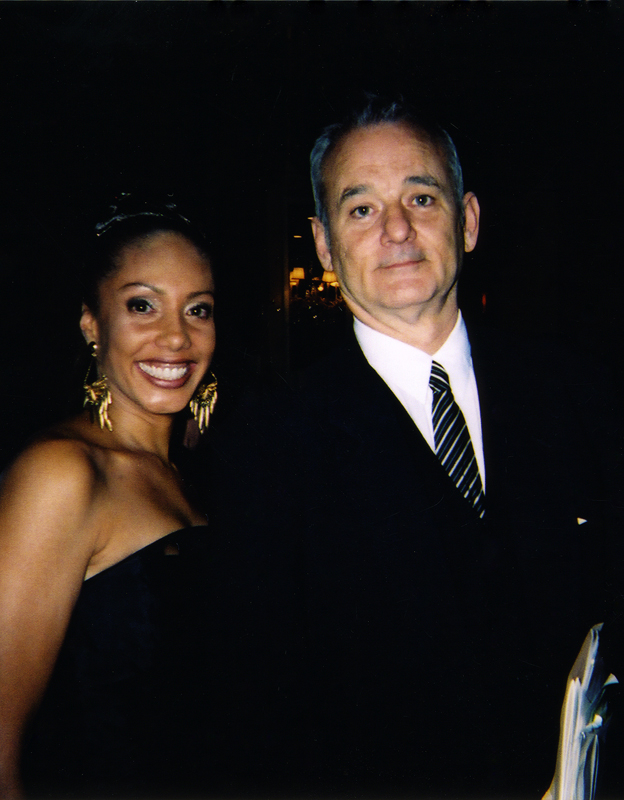 Joan Baker and award winner of the evening, for Lost in Translation, Bill Murray-pose for the cameras at the 2004 Writers Guild of America East awards.