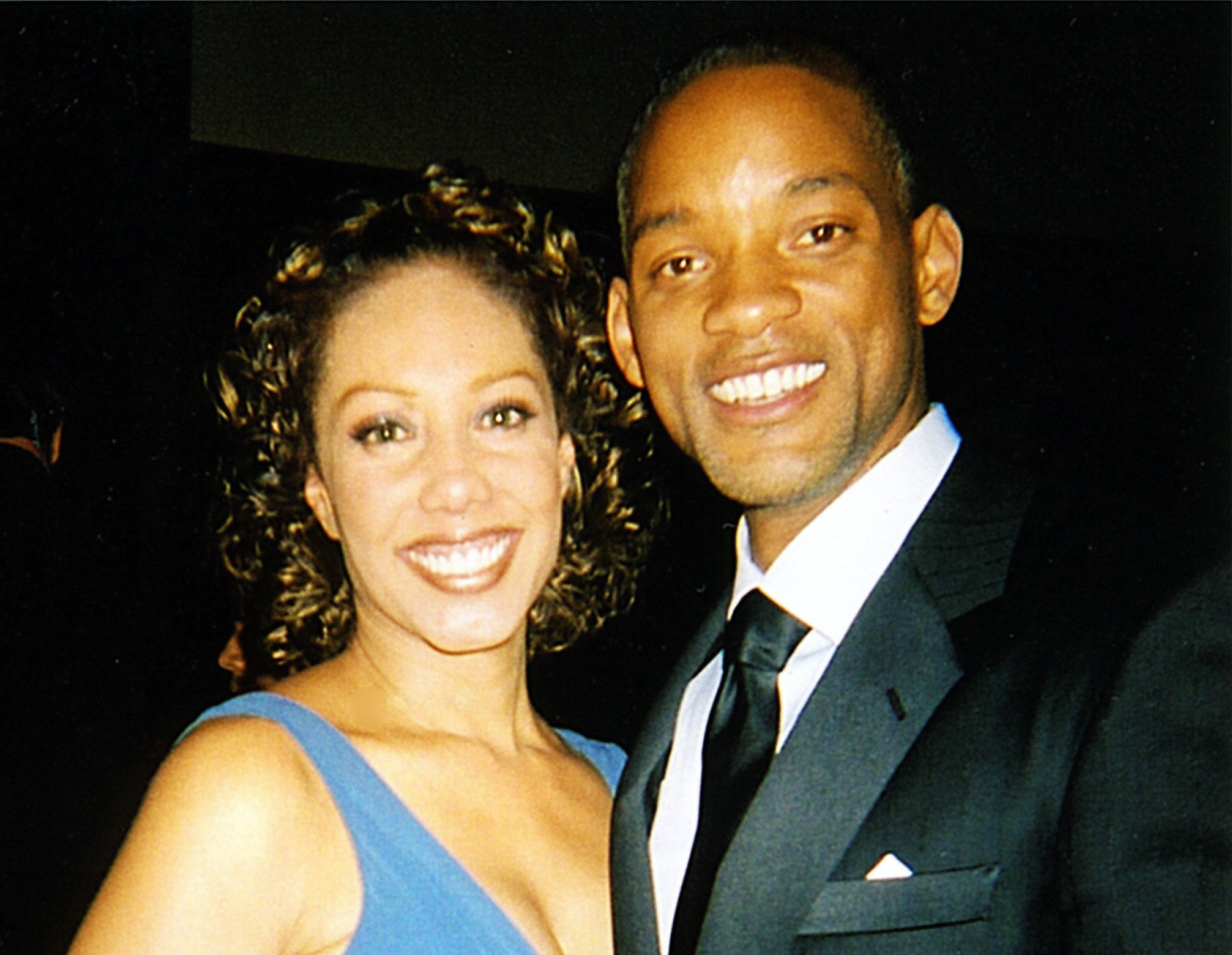 Joan Baker with the One & Only, Will Smith. Joan was the Show Announcer for The Museum of The Moving Image salute to Will Smith 2006. Airing on Bravo TV, January 12 2007
