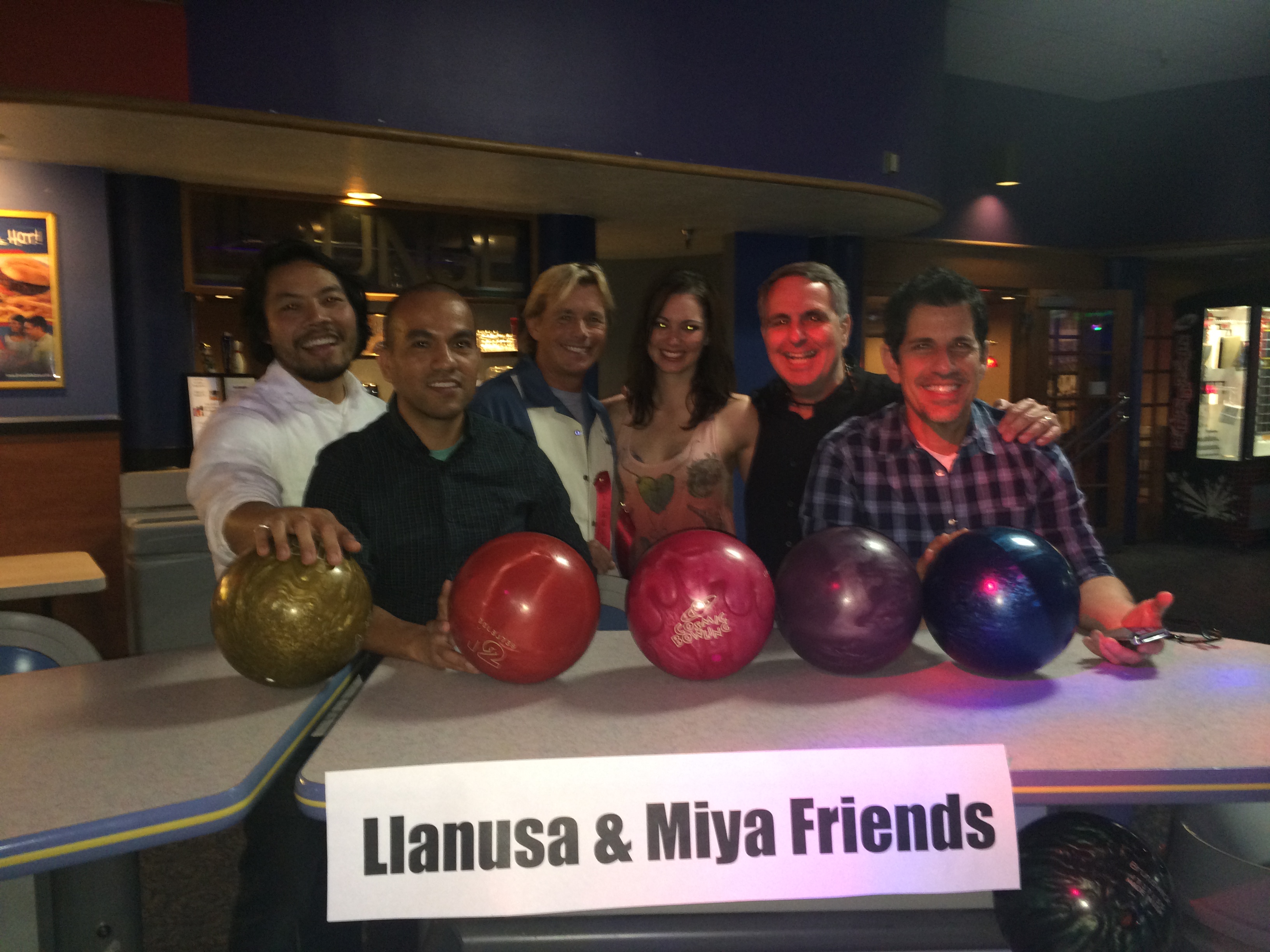 Bowling with the Stars Charity Event for AIDS in 2014