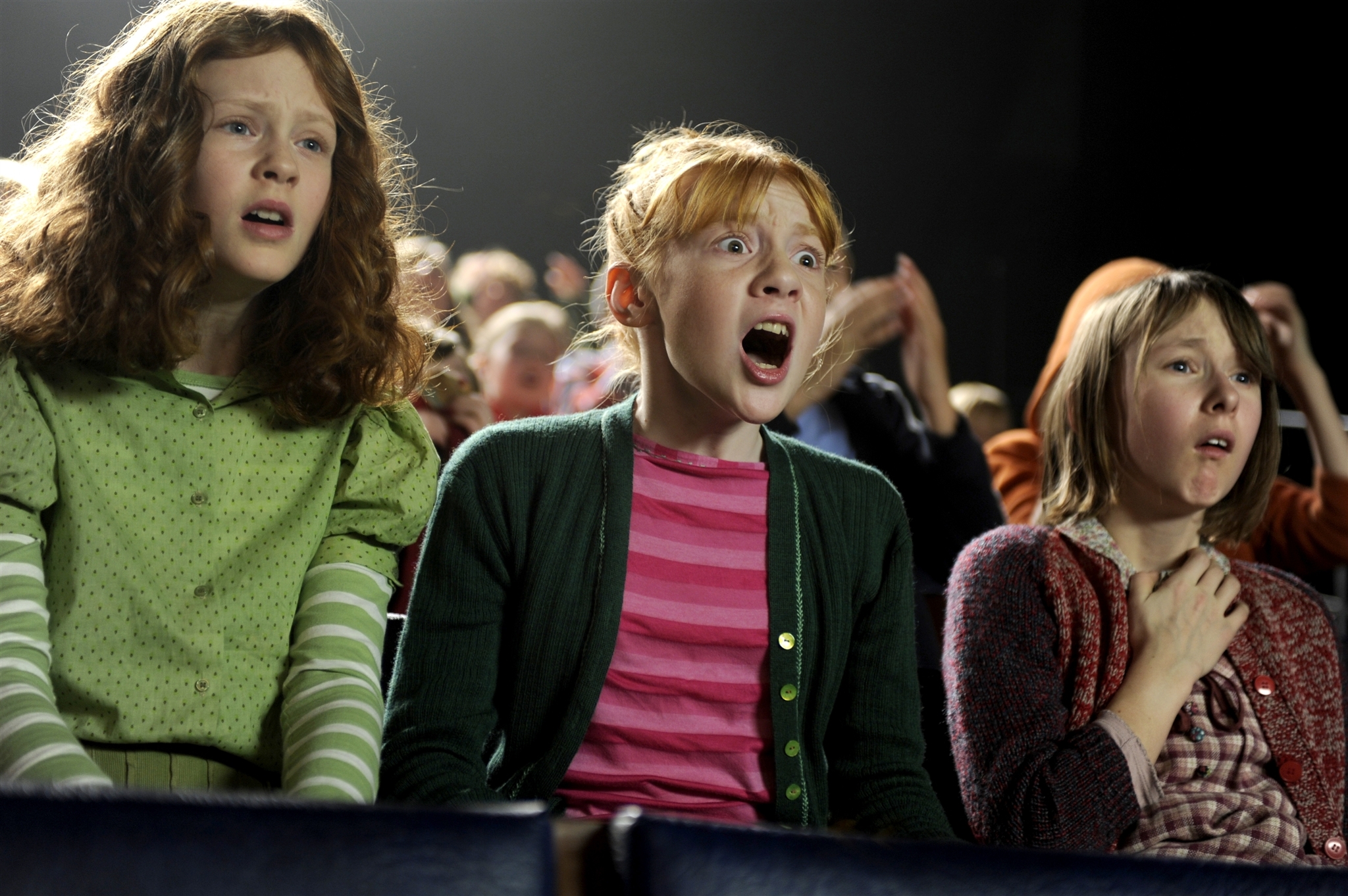 Still of Nikita Mistry, Helena Barlow and Scarlett Stitt in Horrid Henry: The Movie (2011)