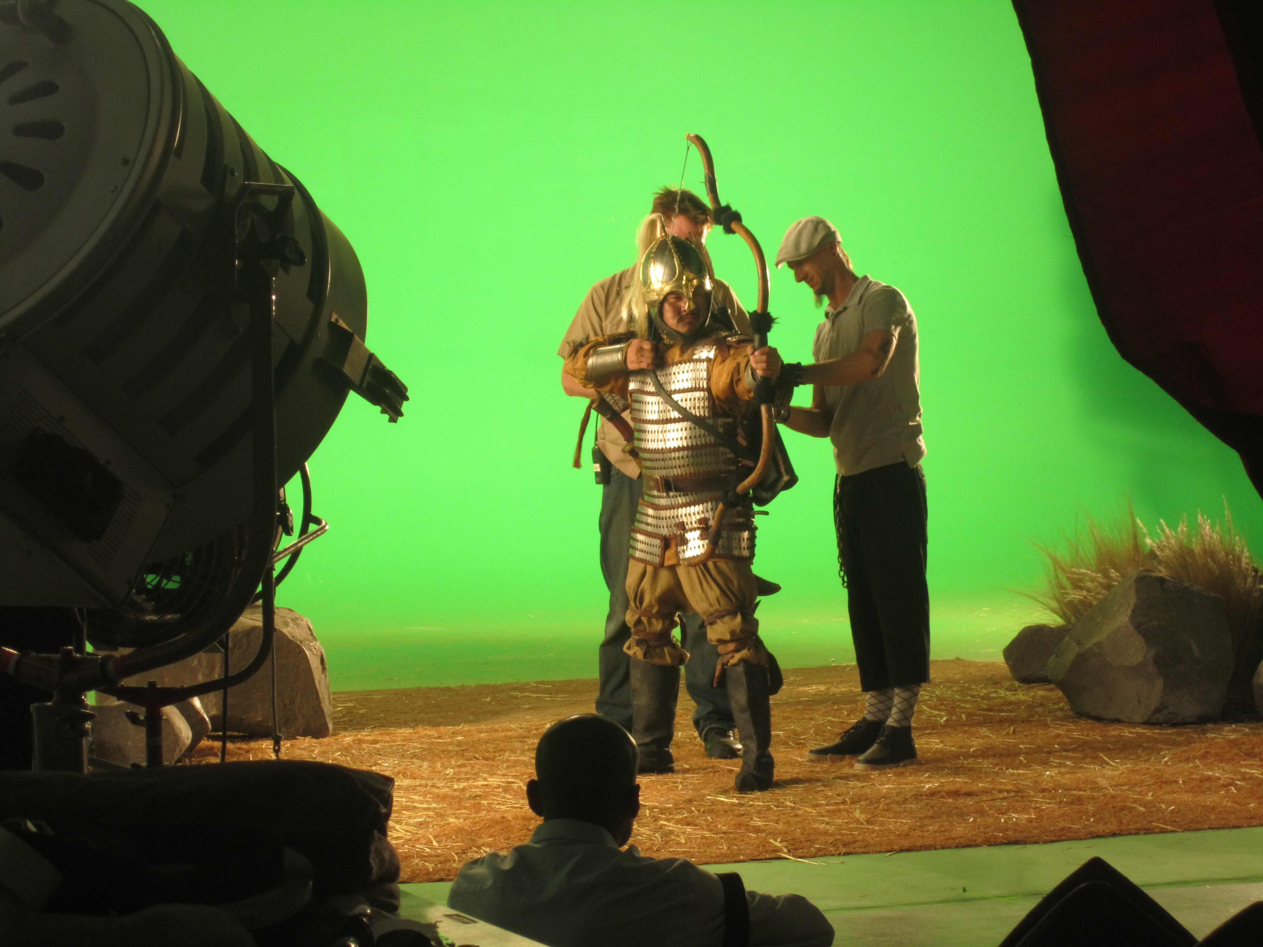 Marcus as Genghis Khan in Deadliest Warrior on SPIKE TV.