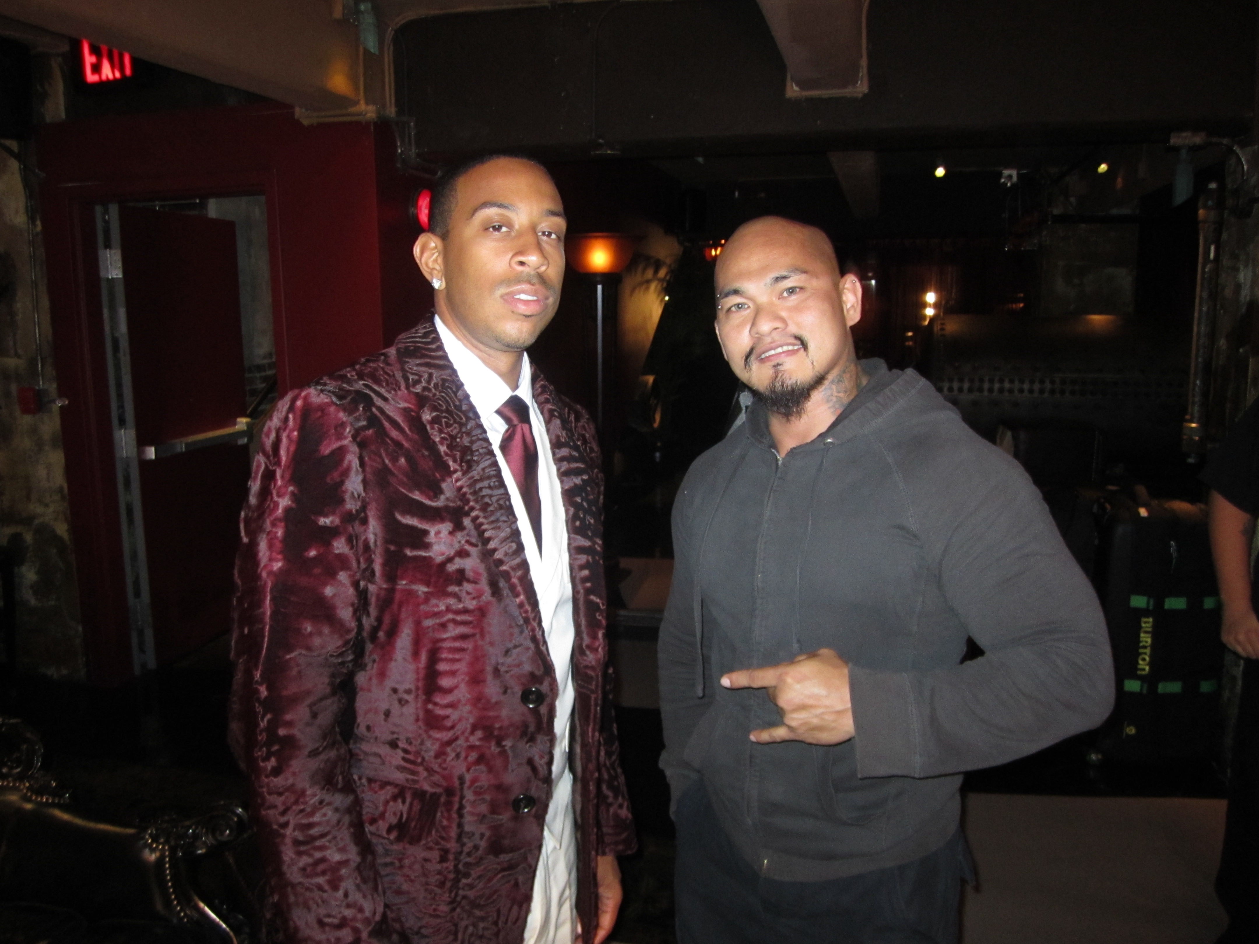 LUDACRIS AND I MUSIC VIDEO SHOOT http://www.youtube.com/watch?v=yZU-X060qfA&feature=autofb