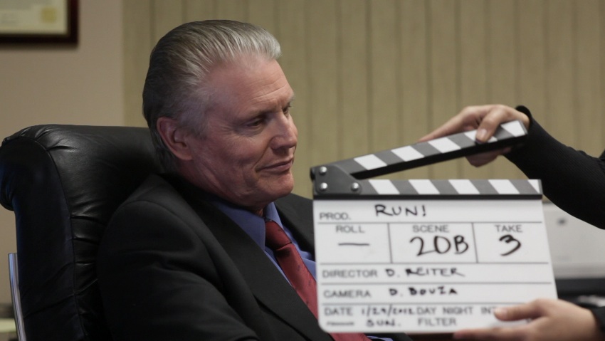 On the set of Run (American Bill)