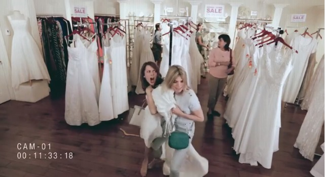 Cool That Hot Head- Wedding Dress Shop