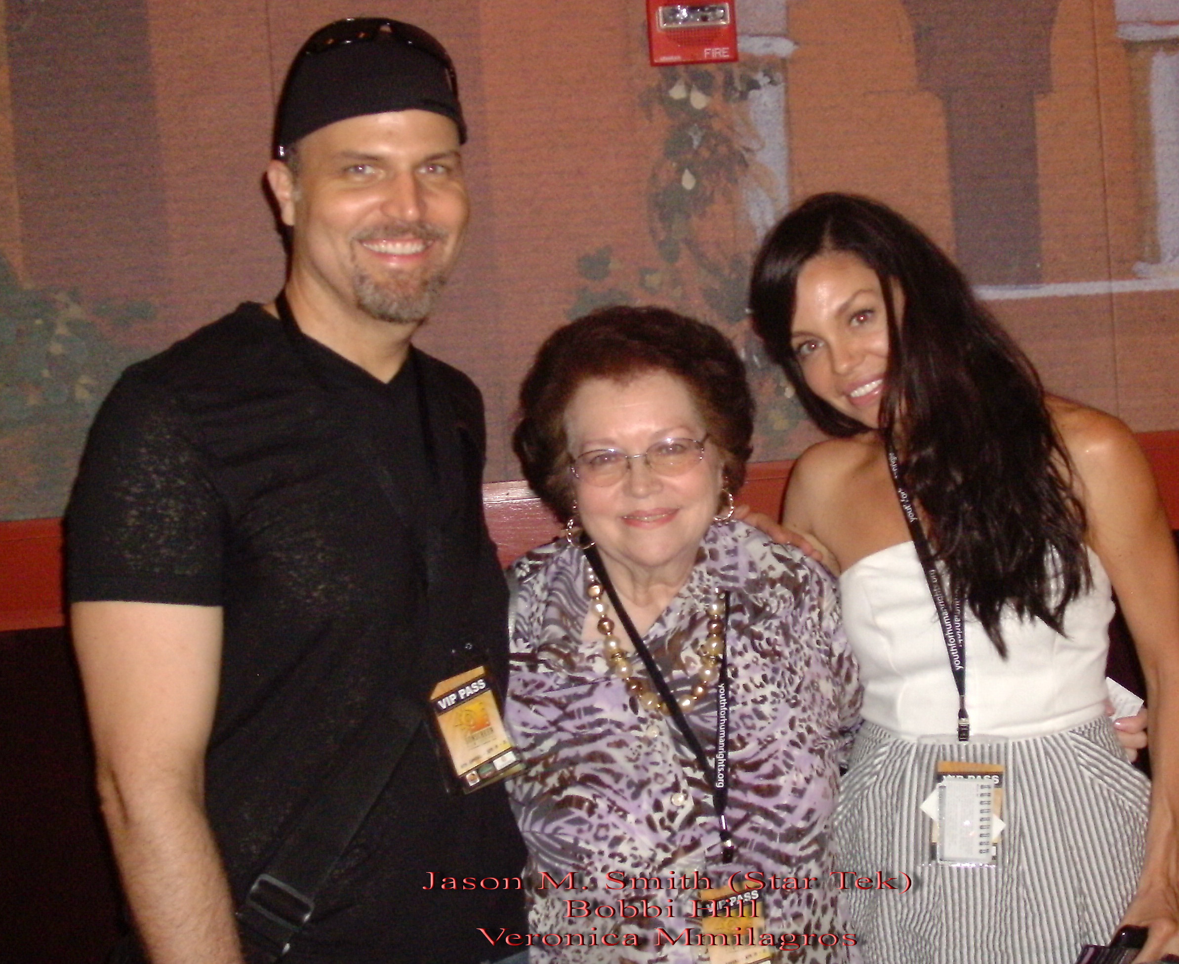 Jason Smith ( Star Trek) & Veronica Milagros ( Dead Rising Video game Voice)