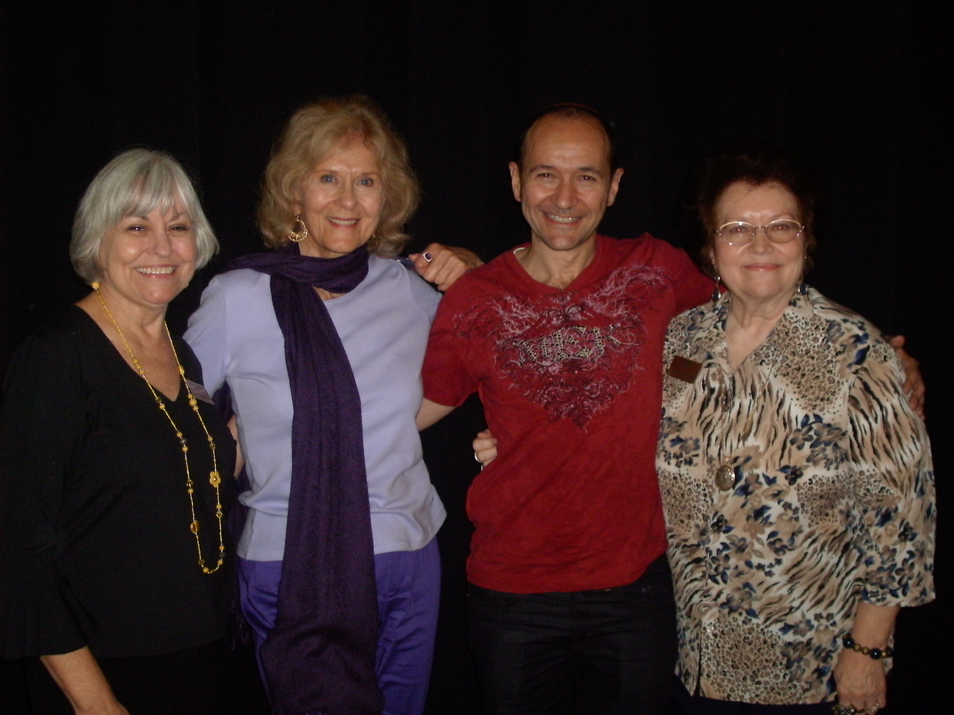 Carol Gordon & Legionary Actress Joyce Meadows, Award winning Actor Bennson Simmonds & Bobbi