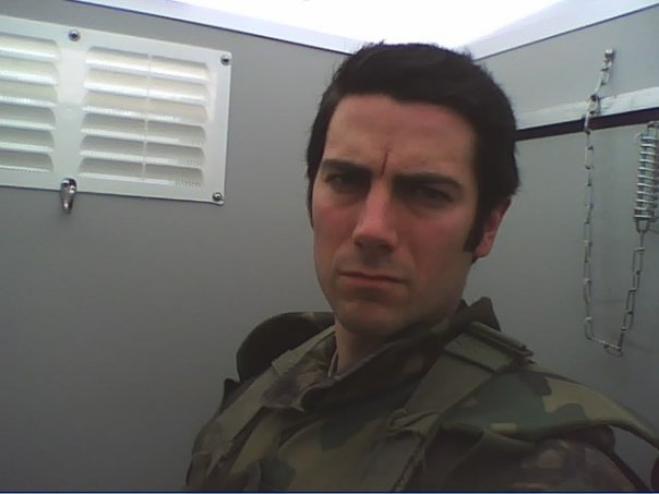 Ryan T. Husk as a British Soldier in The Deadliest Warrior.