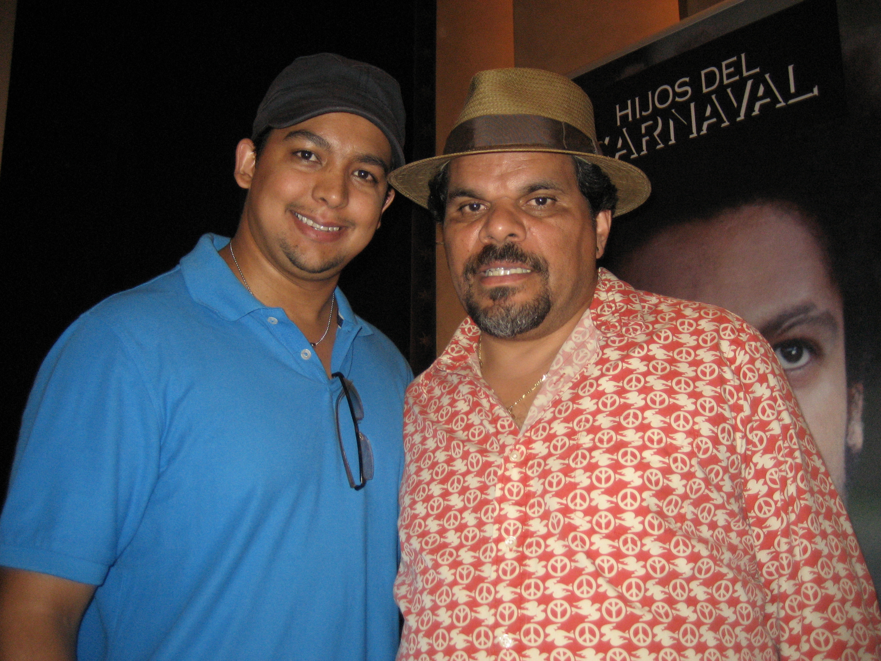 Ed Garcia with Luis Guzman, NYC 2008.