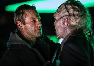 As 'Helek' in I, Frankenstein. With Aaron Eckhart.