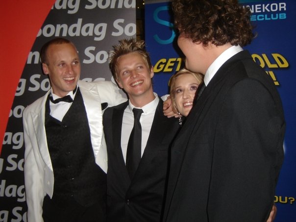 Henk Pretorius, Ivan Botha, Ciske Kruger Botha and Danie Bester at the Bakgat 1 Premier