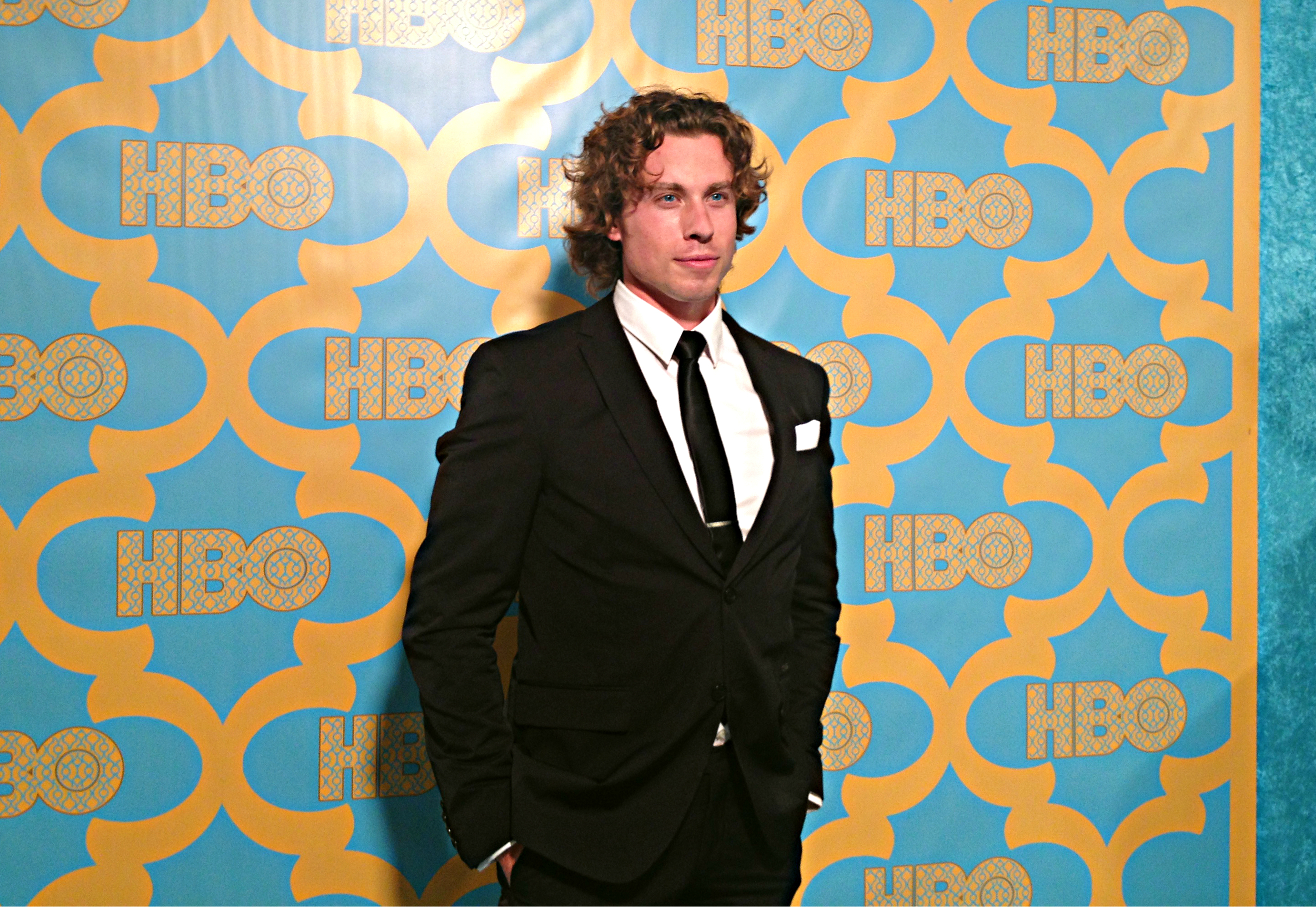 Kaiser Johnson at the Golden Globes HBO After Party