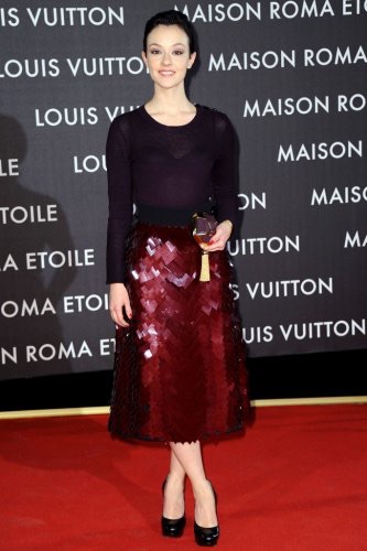 ROME, ITALY - JANUARY 27: Marta Gastini attends the 'Maison LOUIS VUITTON Roma Etoile' Opening Party on January 27, 2012 in Rome, Italy. (Getty Images)